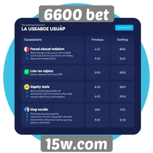 Estudo sobre a experiência do usuário no 6600 bet
